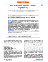 2014 JCRS Ocular anterior segment changes in pregnancy 2